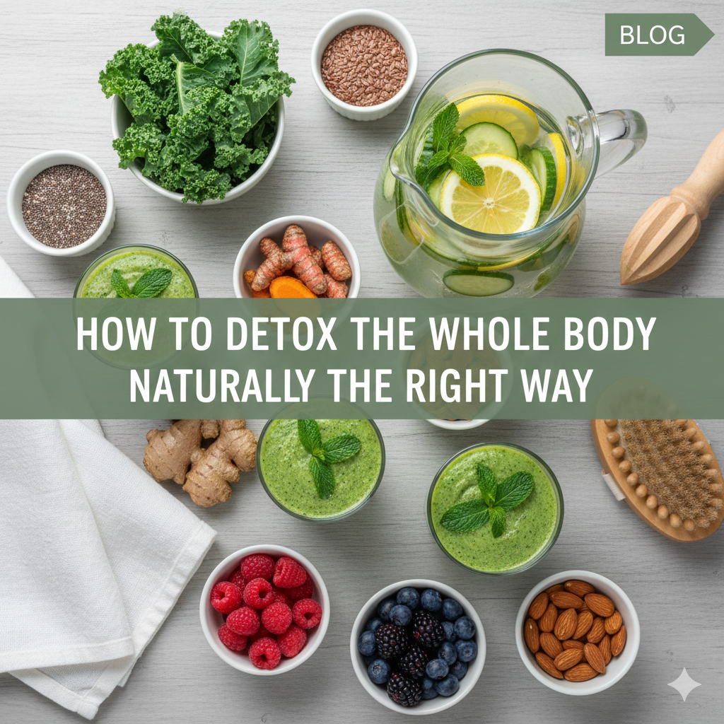how to detox the whole body naturally the right way